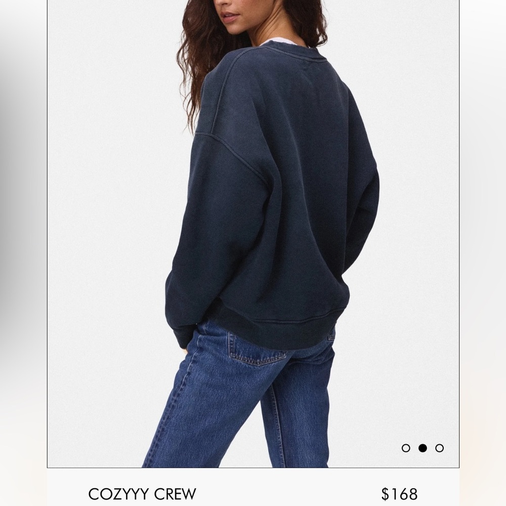 Yellow Label Co Cozyyy Crew Spray Sweatshirt